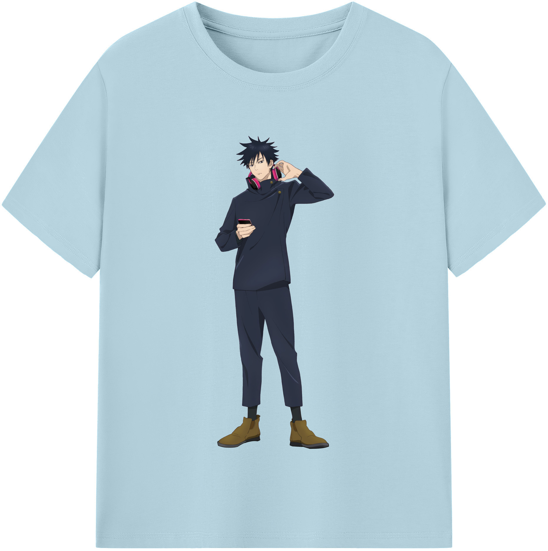 （画像用） 呪術廻戦 Jujutsu Kaisen 綿100％半袖Tシャツ（フロントプリント）